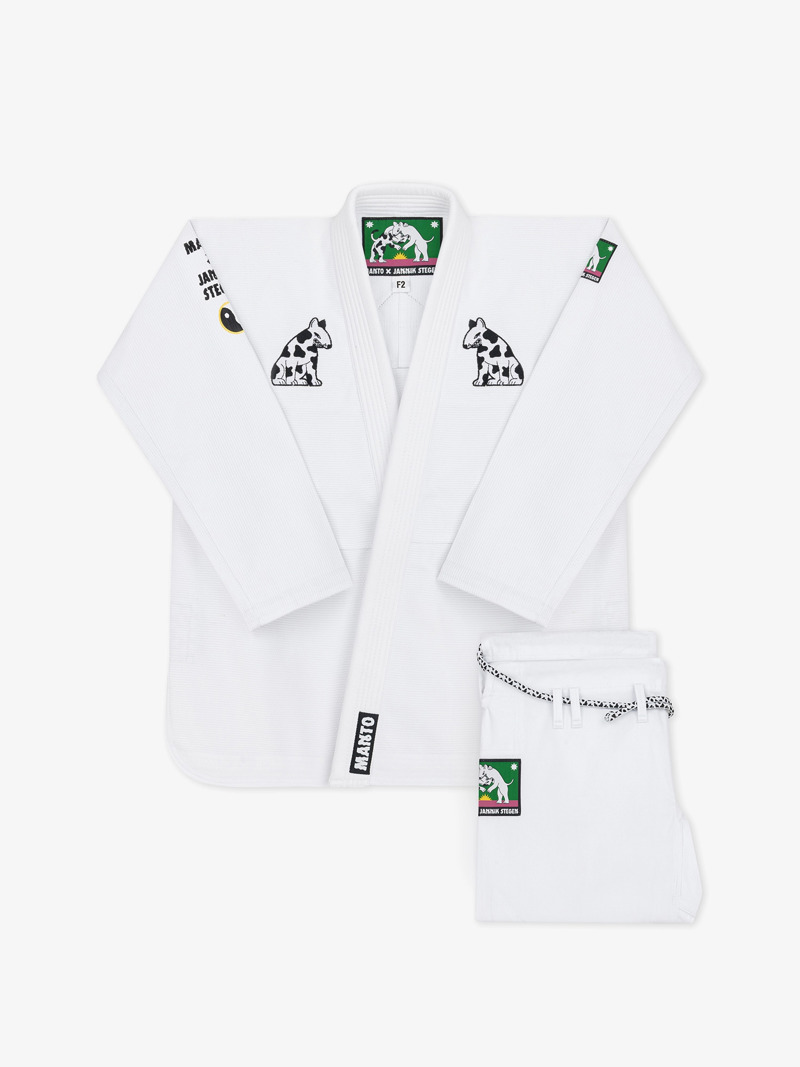 MANTO Dogs Women's BJJ GI - white